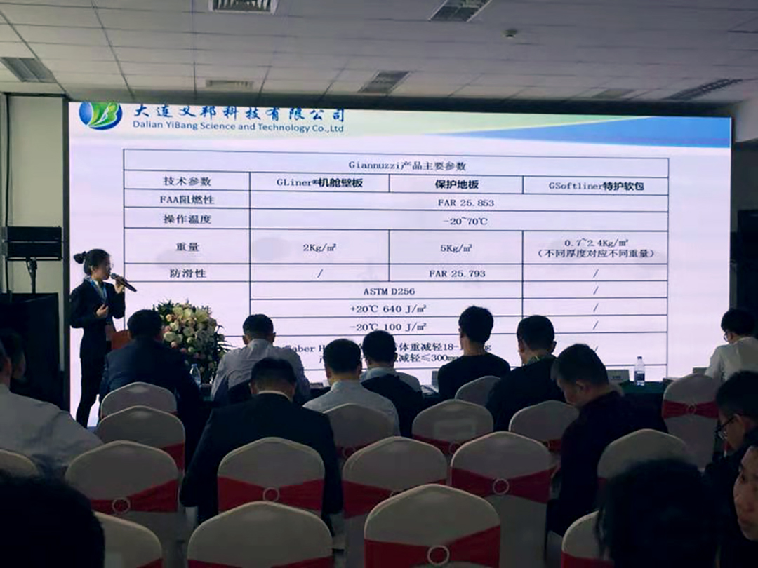 天津直博會(huì)—大連義邦攜意大利Giannuzzi輕量化內(nèi)飾新材料參展并出席技術(shù)交流論壇